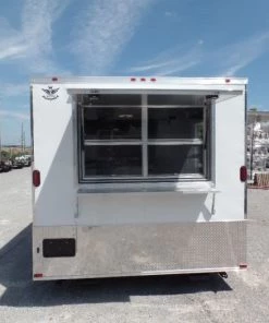8.5' x 14' Concession Food Trailer White Event Catering 48 8.5' x 14' Concession Food Trailer White Event Catering -Cheap Concession Trailers Shop sam 8515