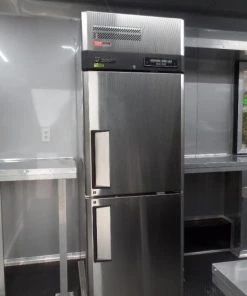 8.5' x 16' Yellow Concession Food Trailer With Appliances -Cheap Concession Trailers Shop sam 8532 1