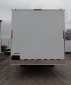 White 8.5' x 24' Deckover Concession Food Wash Trailer -Cheap Concession Trailers Shop sam 8554