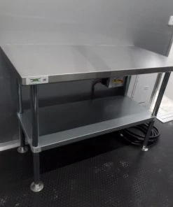 White 8.5' x 24' Deckover Concession Food Wash Trailer -Cheap Concession Trailers Shop sam 8571