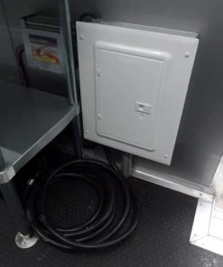 White 8.5' x 24' Deckover Concession Food Wash Trailer -Cheap Concession Trailers Shop sam 8574