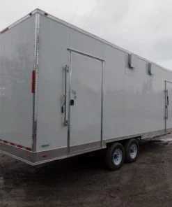 8.5' x 24' White Deck Over Concession Food Trailer With Appliances -Cheap Concession Trailers Shop sam 8580