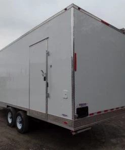 8.5' x 24' White Deck Over Concession Food Trailer With Appliances -Cheap Concession Trailers Shop sam 8582