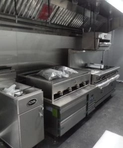 8.5' x 24' White Deck Over Concession Food Trailer With Appliances -Cheap Concession Trailers Shop sam 8591