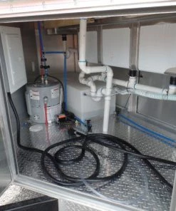 8.5' x 16' Concession Food Trailer Indigo Blue Event Catering -Cheap Concession Trailers Shop sam 8616