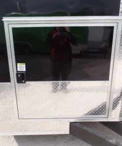 8.5' x 24' Black Concession Food Trailer With Appliances -Cheap Concession Trailers Shop sam 8760