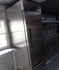 8.5' x 24' Black Concession Food Trailer With Appliances -Cheap Concession Trailers Shop sam 8788