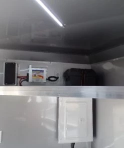 8.5' x 24' Black Concession Food Trailer With Appliances -Cheap Concession Trailers Shop sam 8790