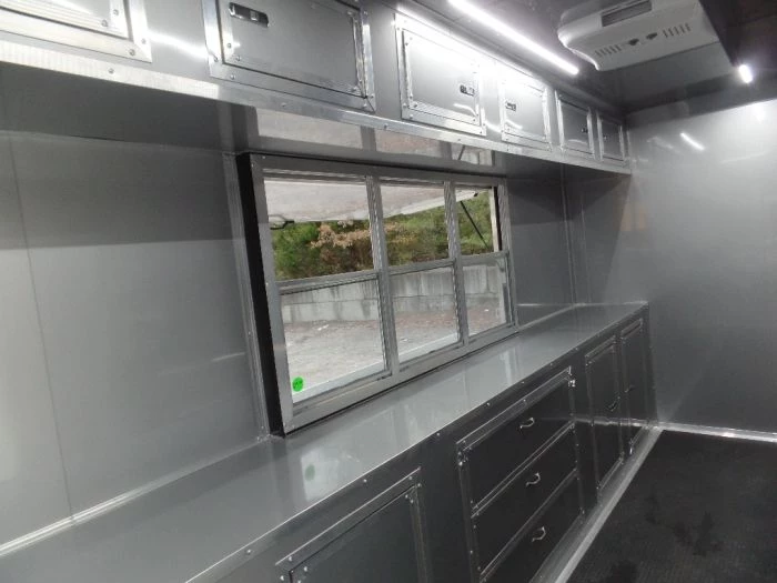 8.5' x 16' Black Catering Concession Food Trailer With Appliances 16 8.5' x 16' Black Catering Concession Food Trailer With Appliances - Image 16