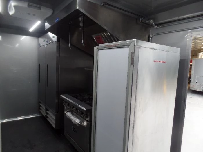 8.5' x 16' Black Catering Concession Food Trailer With Appliances 29 8.5' x 16' Black Catering Concession Food Trailer With Appliances - Image 29