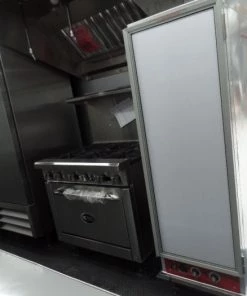 8.5' x 16' Black Catering Concession Food Trailer With Appliances 35 8.5' x 16' Black Catering Concession Food Trailer With Appliances -Cheap Concession Trailers Shop sam 8810 1