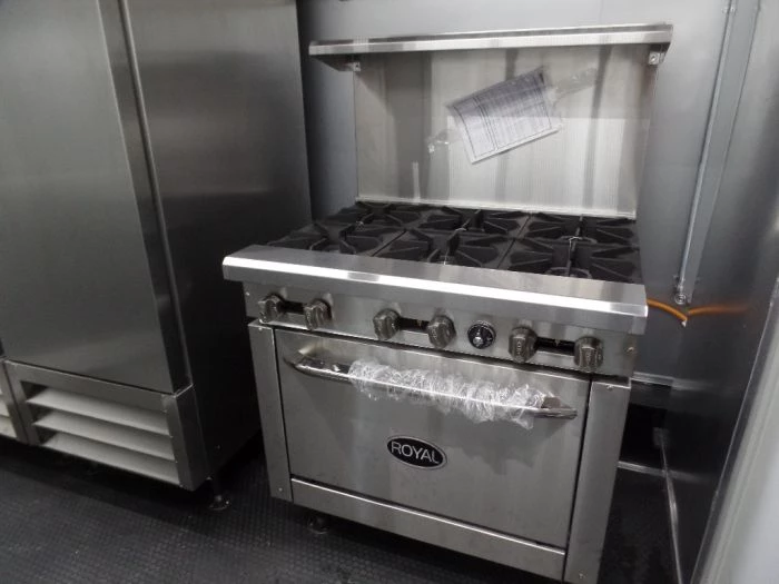 8.5' x 16' Black Catering Concession Food Trailer With Appliances 12 8.5' x 16' Black Catering Concession Food Trailer With Appliances - Image 12