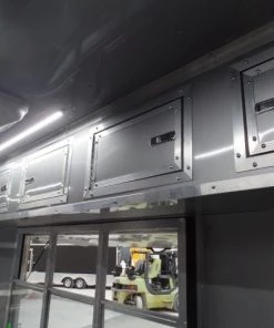 8.5' x 16' Black Catering Concession Food Trailer With Appliances 34 8.5' x 16' Black Catering Concession Food Trailer With Appliances -Cheap Concession Trailers Shop sam 8816 1