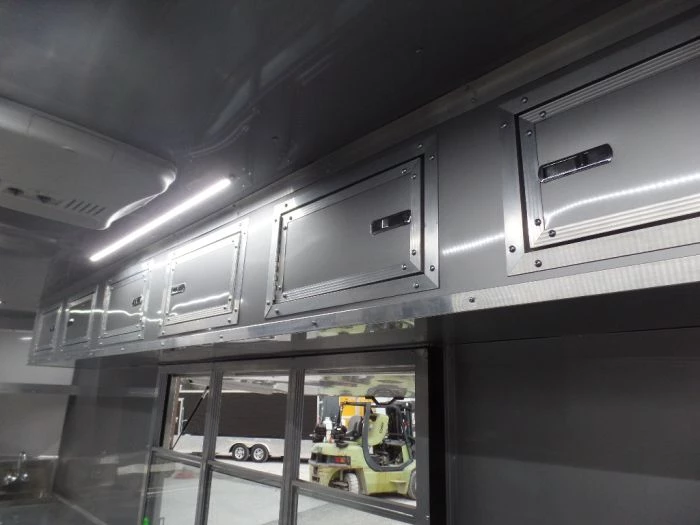 8.5' x 16' Black Catering Concession Food Trailer With Appliances 4 8.5' x 16' Black Catering Concession Food Trailer With Appliances - Image 4