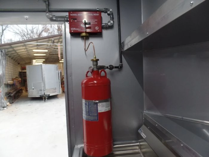 8.5' x 16' Black Catering Concession Food Trailer With Appliances 23 8.5' x 16' Black Catering Concession Food Trailer With Appliances - Image 23