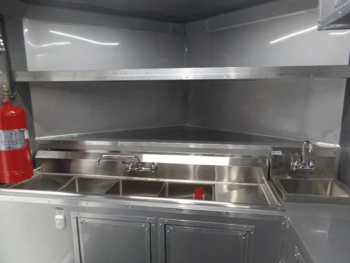 8.5' x 16' Black Catering Concession Food Trailer With Appliances 25 8.5' x 16' Black Catering Concession Food Trailer With Appliances - Image 25