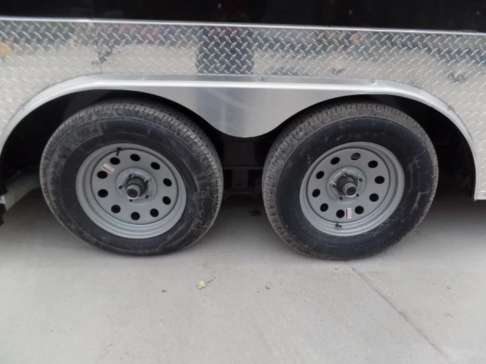 8.5' x 16' Black Catering Concession Food Trailer With Appliances 11 8.5' x 16' Black Catering Concession Food Trailer With Appliances - Image 11