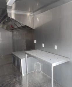 8.5' x 24' Concession Trailer Food Electric Green Event Catering -Cheap Concession Trailers Shop sam 8834