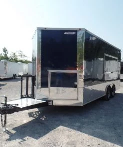 8.5' x 18' Concession Food Trailer Indigo Blue Event Catering -Cheap Concession Trailers Shop sam 8864