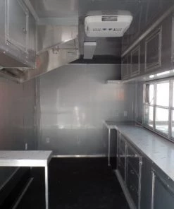 8.5' x 18' Concession Food Trailer Indigo Blue Event Catering -Cheap Concession Trailers Shop sam 8876