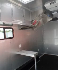 8.5' x 18' Concession Food Trailer Indigo Blue Event Catering -Cheap Concession Trailers Shop sam 8877