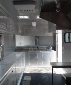 8.5' x 18' Concession Food Trailer Indigo Blue Event Catering -Cheap Concession Trailers Shop sam 8880