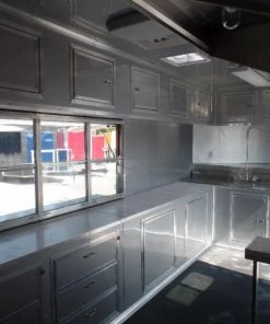 8.5' x 18' Concession Food Trailer Indigo Blue Event Catering -Cheap Concession Trailers Shop sam 8881