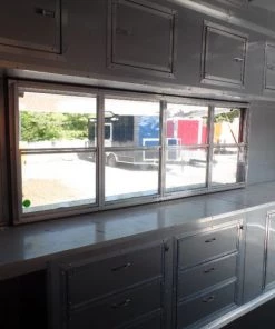 8.5' x 18' Concession Food Trailer Indigo Blue Event Catering -Cheap Concession Trailers Shop sam 8882