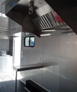 8.5' x 18' Concession Food Trailer Indigo Blue Event Catering -Cheap Concession Trailers Shop sam 8883