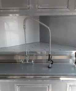 8.5' x 18' Concession Food Trailer Indigo Blue Event Catering -Cheap Concession Trailers Shop sam 8885