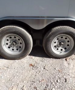 8.5' x 16' White Concession Food Trailer With Appliances -Cheap Concession Trailers Shop sam 8891 1