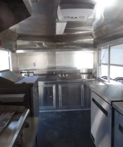 8.5' x 16' White Concession Food Trailer With Appliances -Cheap Concession Trailers Shop sam 8902 1