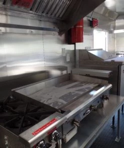 8.5' x 16' White Concession Food Trailer With Appliances -Cheap Concession Trailers Shop sam 8903 1