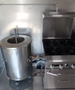 8.5' x 16' Concession Food Trailer Orange With Appliances -Cheap Concession Trailers Shop sam 8916