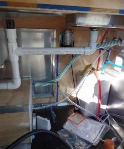 8.5' x 16' White Concession Food Trailer With Appliances -Cheap Concession Trailers Shop sam 8920 1