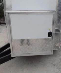 8.5' x 24' White Concession Food Trailer With Appliances -Cheap Concession Trailers Shop sam 8937