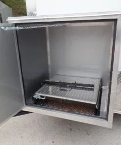 8.5' x 24' White Concession Food Trailer With Appliances -Cheap Concession Trailers Shop sam 8938