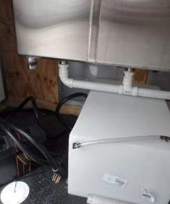 8.5' x 24' White Concession Food Trailer With Appliances -Cheap Concession Trailers Shop sam 8941