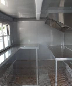 8.5' x 16' Concession Food Trailer Red Event Catering -Cheap Concession Trailers Shop sam 8966