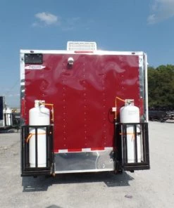 8.5' x 18' Concession Food Trailer Brandy Wine With Appliances -Cheap Concession Trailers Shop sam 9067