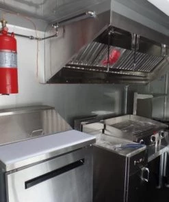 8.5' x 18' Concession Food Trailer Brandy Wine With Appliances -Cheap Concession Trailers Shop sam 9080