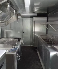 8.5' x 18' Concession Food Trailer Brandy Wine With Appliances -Cheap Concession Trailers Shop sam 9081