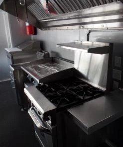 8.5' x 18' Concession Food Trailer Brandy Wine With Appliances -Cheap Concession Trailers Shop sam 9082