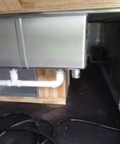 8.5' x 18' Concession Food Trailer Indigo Blue With Appliances -Cheap Concession Trailers Shop sam 9109