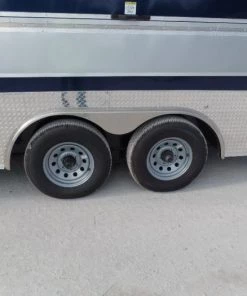 8.5' x 18' Concession Food Trailer Indigo Blue With Appliances -Cheap Concession Trailers Shop sam 9112