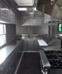 8.5' x 18' Concession Food Trailer Indigo Blue With Appliances -Cheap Concession Trailers Shop sam 9121