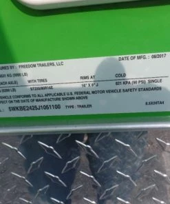 8.5' x 24' Concession Food Trailer Electric Green With Appliances -Cheap Concession Trailers Shop sam 9156