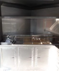 8.5' x 24' Concession Food Trailer Electric Green With Appliances -Cheap Concession Trailers Shop sam 9170