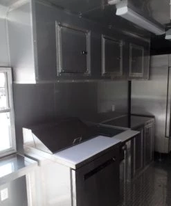 8.5' x 24' Concession Food Trailer Electric Green With Appliances -Cheap Concession Trailers Shop sam 9173