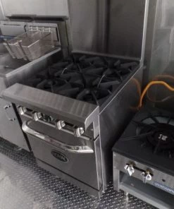 8.5' x 24' Concession Food Trailer Electric Green With Appliances -Cheap Concession Trailers Shop sam 9175